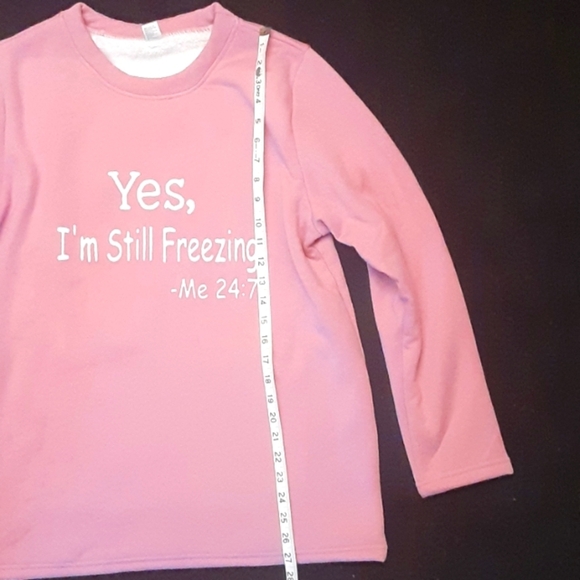 Pink Graphic Sweatshirt - Picture 7 of 8